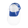 A cap for a visor for sublimation - blue