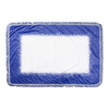 Couverture en peluche Bleached Starry Blue Rectangle pour sublimation