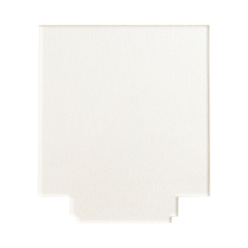 Akril keret csillámmal a szublimációhoz - négyzet alakú