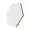 Cadru foto hexagonal din MDF pentru sublimare - 22,8 x 25,4 cm