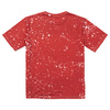 T-Shirt Cotton-Like Bleached Starry Red for sublimation