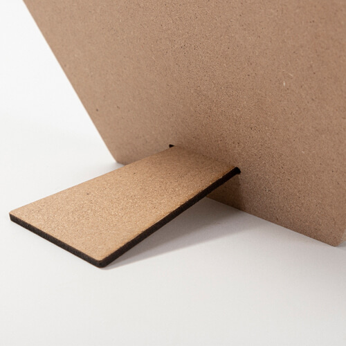 Šesterokutni MDF okvir za fotografije za sublimaciju - 22,8 x 25,4 cm