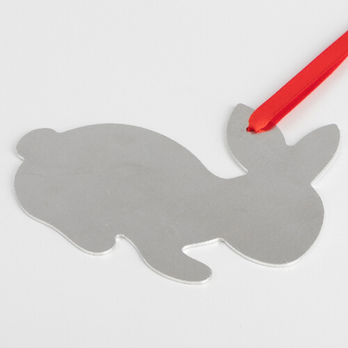 Pandantiv din aluminiu sublimat - Bunny