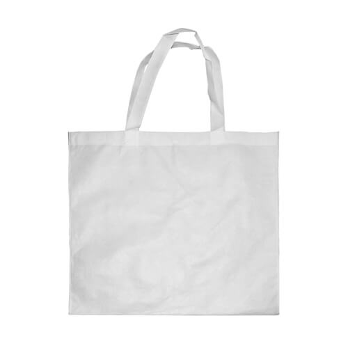 Bolsa publicitaria blanca 40 x 40 cm Sublimación Transferencia Térmica