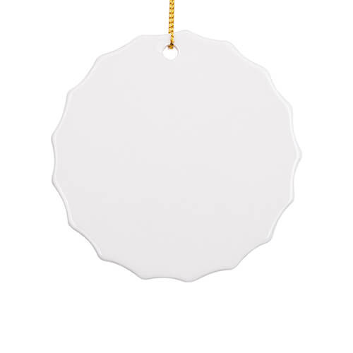 Kerámia medál szublimációhoz - Big Gear wheel