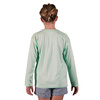 Youth Solar T-shirt met lange mouwen voor sublimatie - Seagrass