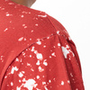 T-Shirt Cotton-Like Bleached Starry Red for sublimation