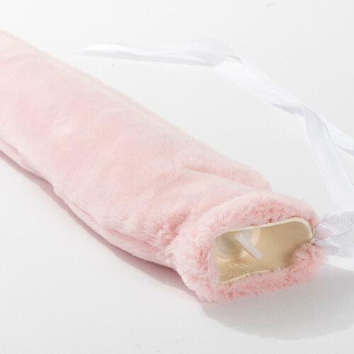 2000 ml long sublimation hot water bottle cover - pink
