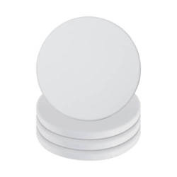 4 db kerek kerámia bögre alátét készlet szublimációhoz