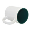 Mug blanc MAX A+ 450 ml avec intérieur vert foncé Sublimation Transfert Thermique