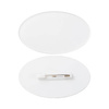 7.6 x 4.5 cm acrylic tag for sublimation - oval