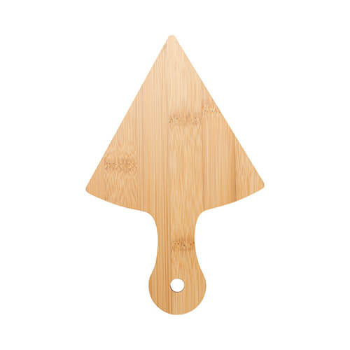 Bambusz pizzatábla szublimációhoz - háromszög