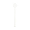 Acrylic drink stirrer 15 cm for sublimation - flower