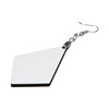 Earrings made of MDF for sublimation - Diamond