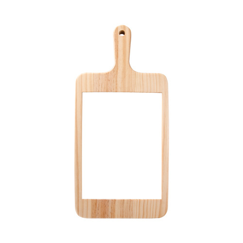 Rektangulært ostebræt med keramisk plade til tryk 