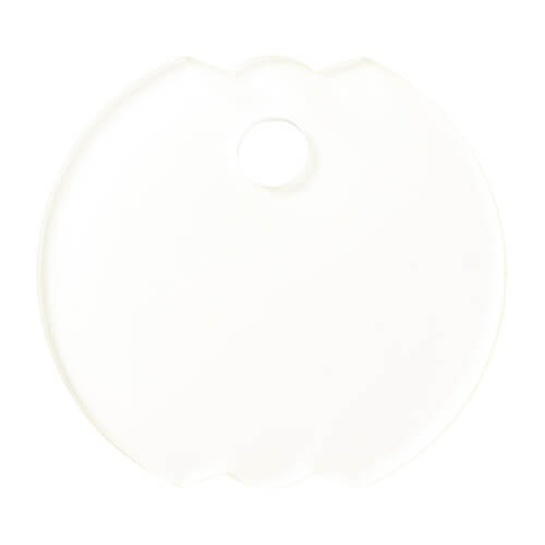 Acryl naambadge voor 780 / 900 / 1050 / 1260 ml mok voor sublimatie - knop