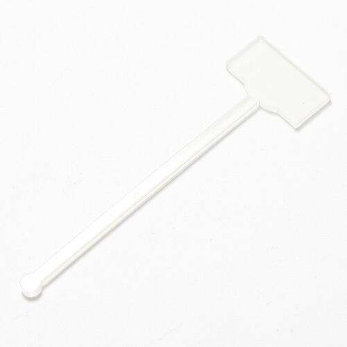 Acrylic beverage stirrer 15 cm for sublimation - rectangle
