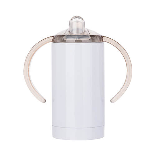 400 ml roestvrijstalen druppelbeker voor sublimatie - wit