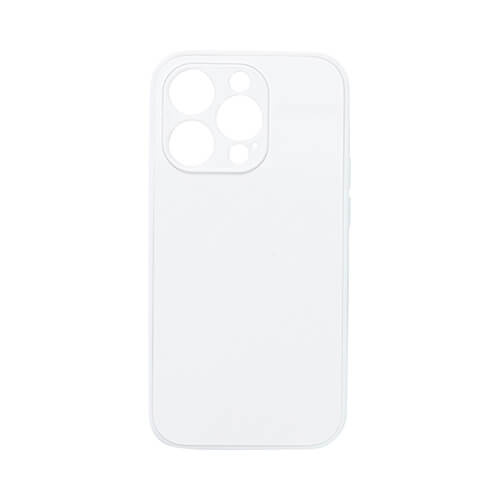 iPhone 14 Pro hvid plastiketui til sublimering