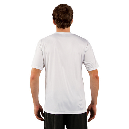 Solar t-shirt met korte mouwen voor sublimatie - wit