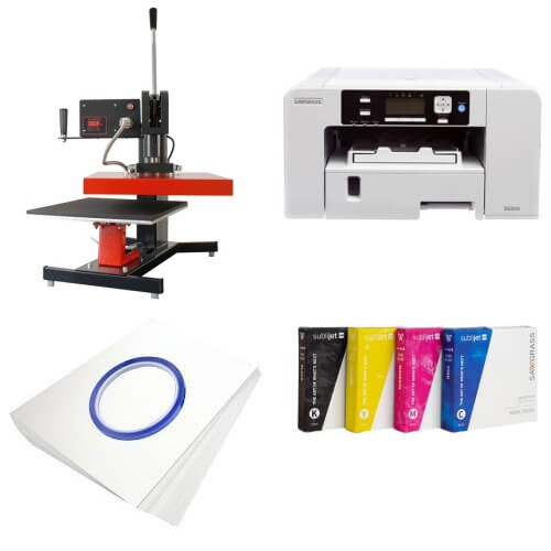 Sawgrass Virtuoso SG500 printer kit + Lotus LTS138B press