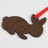 3 mm fiberboard pendant for sublimation - Bunny