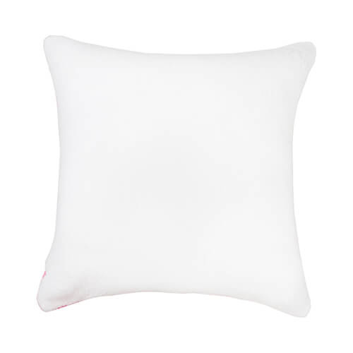 BestSub Plišana Jastučnica 40 x 40 cm za Sublimaciju - Roza