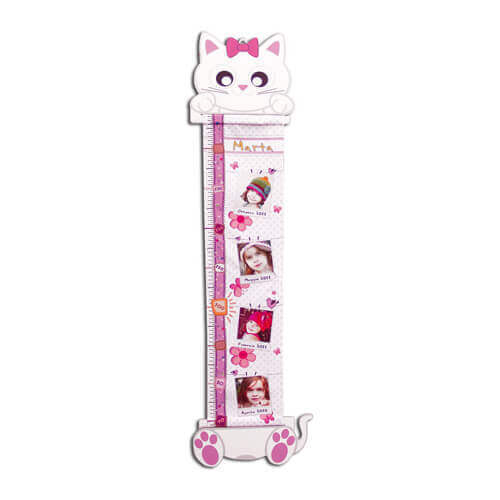 Child’s height measure for sublimation printing - Cat