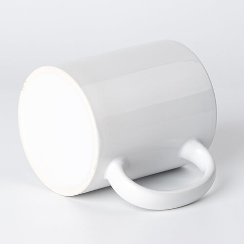 Taza de 330 ml con interior HAPPY HOLIDAYS para sublimación