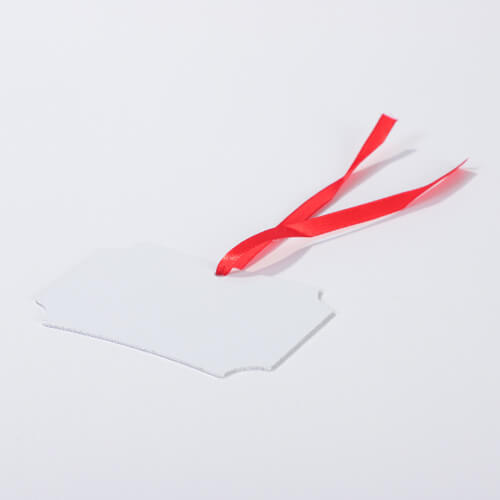 Aluminum sublimation pendant - rosette