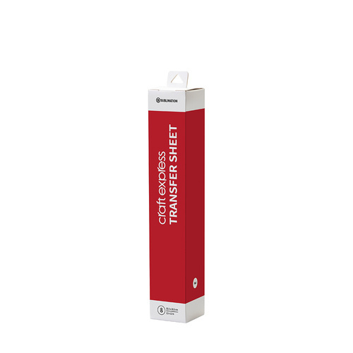 Craft Express transferfolie rood 30,5 x 30,5 cm - 8 st.