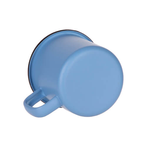 Mug émaillé 360 ml pour sublimation - bleu mat