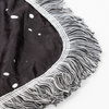 Plush blanket Bleached Starry Black Heart for sublimation