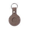 Leren sleutelhanger / AirTag etui voor sublimatie - grijs