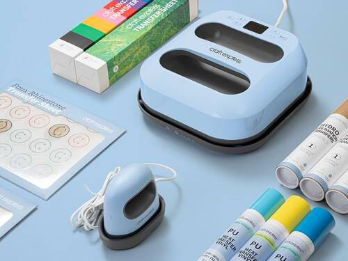 Craft Express 23 x 23 cm portable heat press