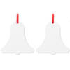 Double-sided MDF pendant for sublimation - bell