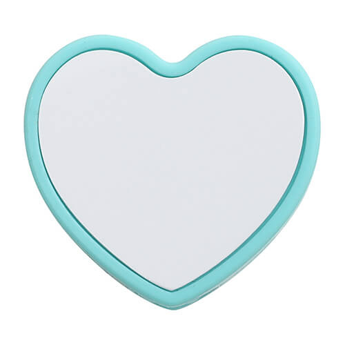 Szilikon szívószálas kupak Ø 0,8 / 1 cm szublimációhoz - zöld szív