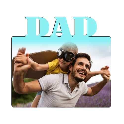 MDF-ist valmistatud sublimatsioonifoto raam - Isa
