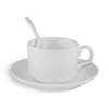 Tasse à café avec soucoupe et cuillère A+ Sublimation Transfert Thermique