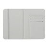 Lederen paspoorthoes voor sublimatie - wit
