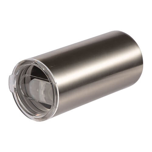 Krus/tumbler 350 ml til sublimering - sølv