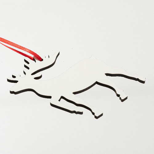 Pendentif MDF unilatéral pour sublimation - cerf