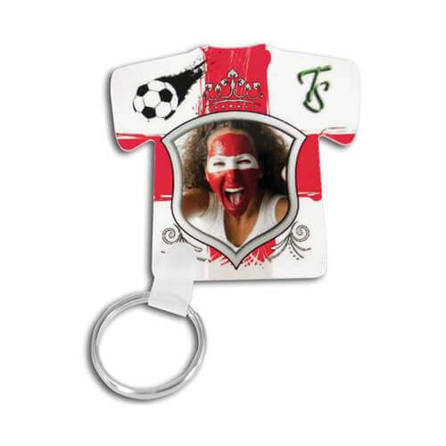 Sleutelhanger - t-shirt - sublimatie thermische overdracht