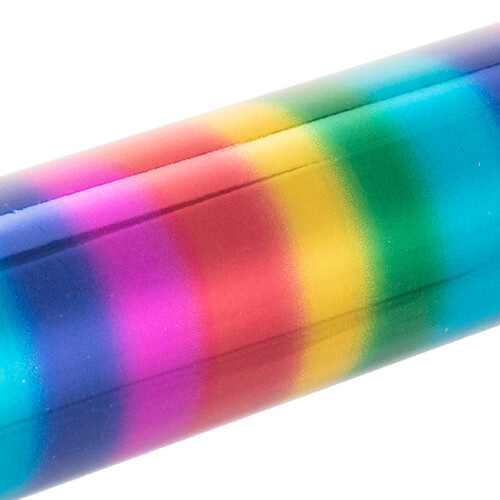 Forró bélyegző fólia - szivárvány