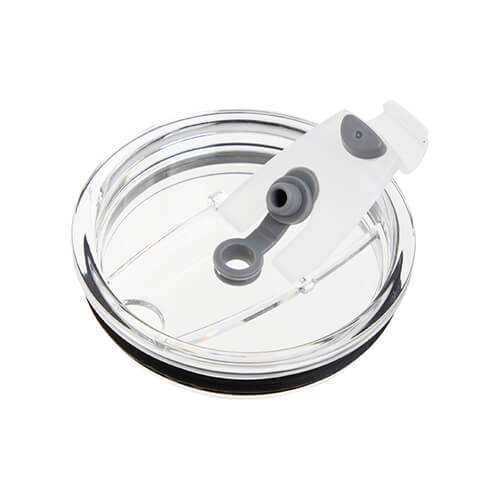 Pahar mat de 450 ml cu capac și pai pentru sublimare