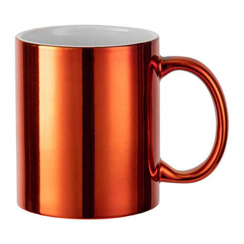 Mug 330 ml plated for sublimation - Orange