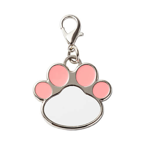 Dog tag voor sublimatie - roze poot