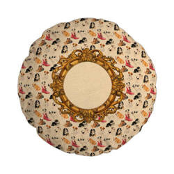 Калъфка за възглавница от платно Ø 60 см за сублимация - Кучета