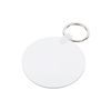 Plastic keyring for sublimation - circle