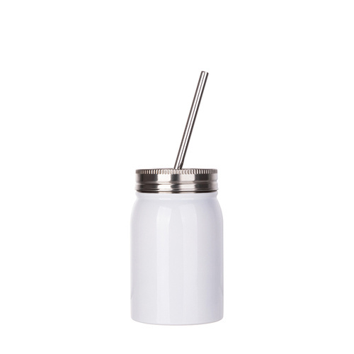 Sæt med 4 Mason Tumbler 500 ml metalkrus til tryk